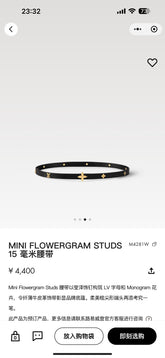 China Replica LV Belts 74usd Only